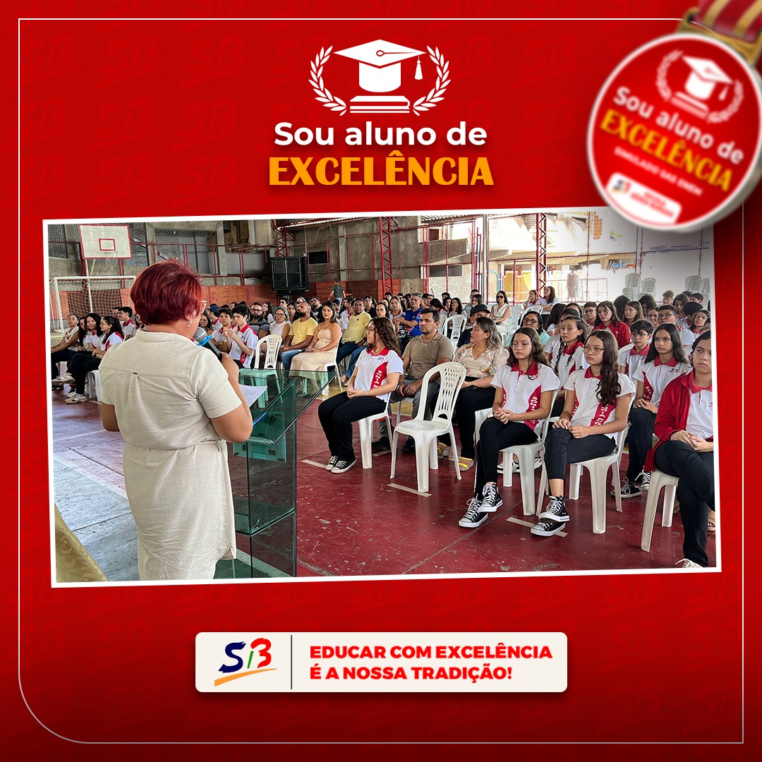 Premiação – Sou Aluno de Excelência