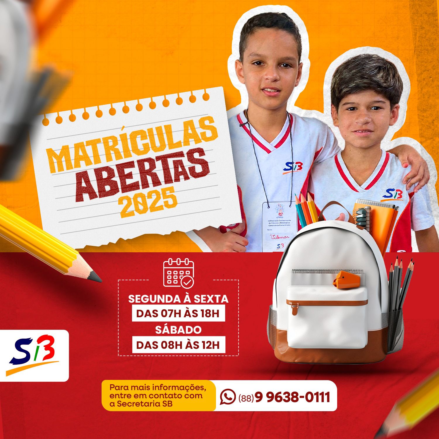 Invista no futuro do seu filho! 🏫✨