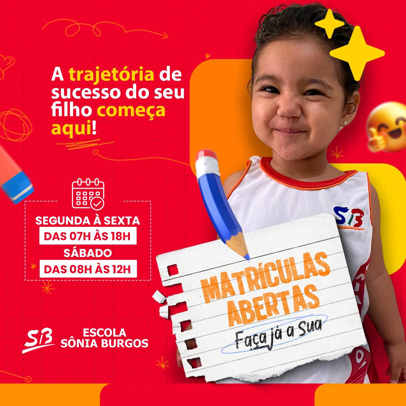 📚 Matrículas Abertas! 🏫